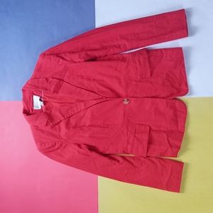 Modern Women’s Adrienne Vittadini Cherry Red Blazer